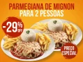 Combo Parmegiana de Mignon Para 2 Pessoas